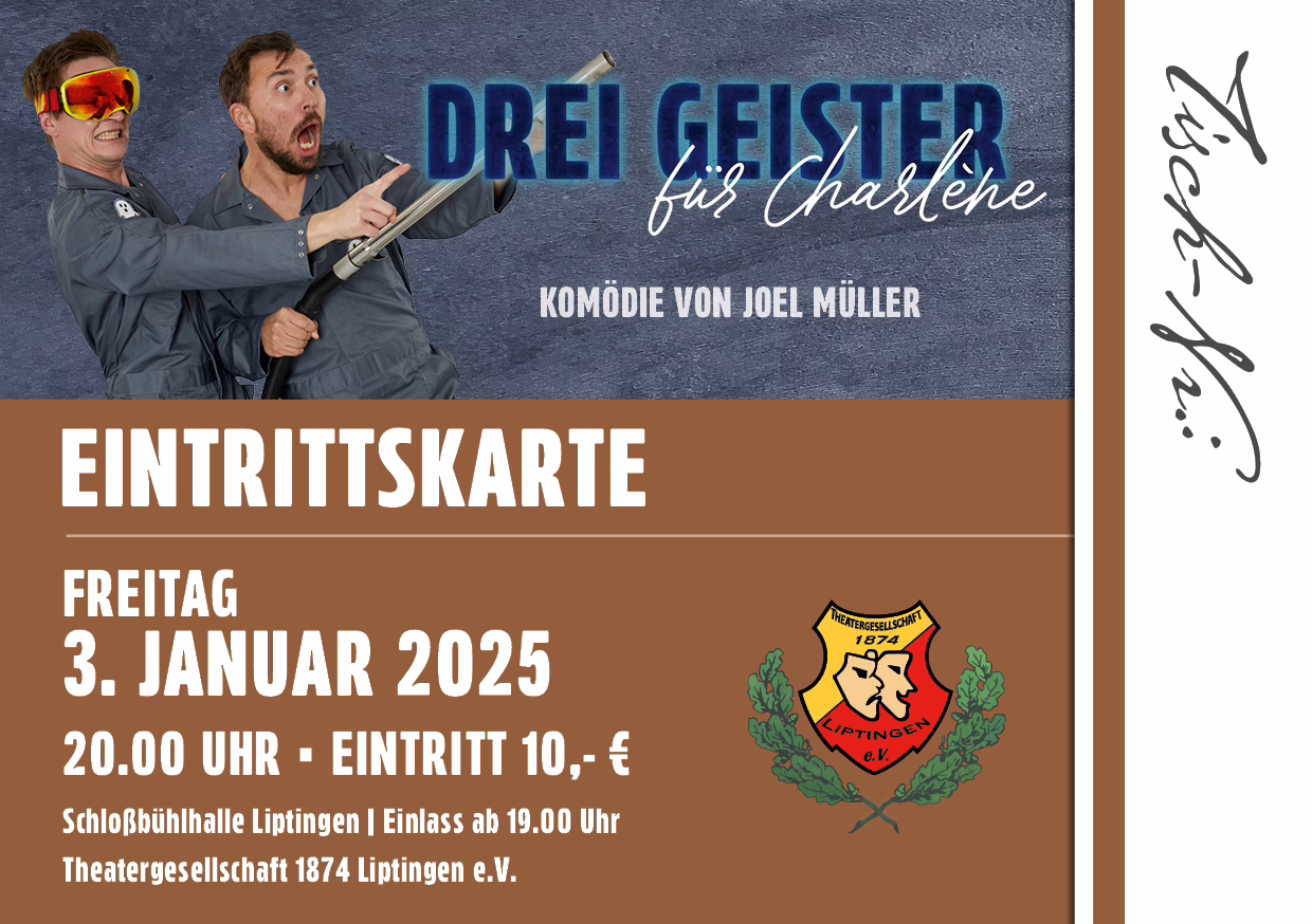 TH Karten 2025 Freitag